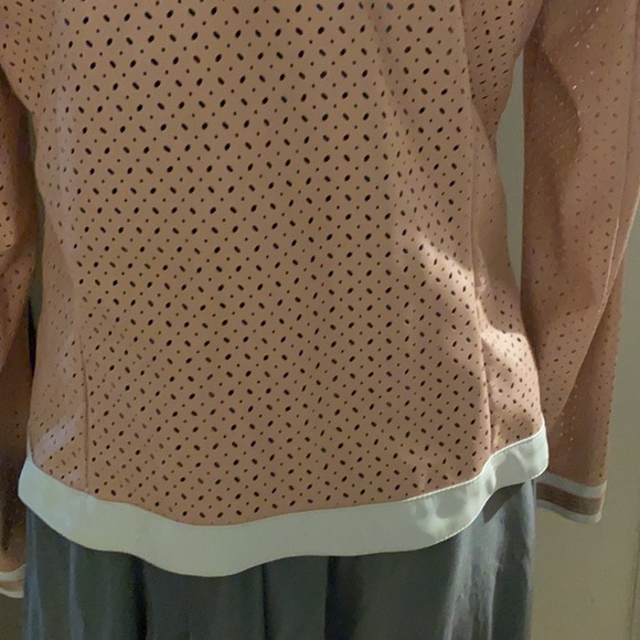 Yest eyelet faux leather jacket - Picture 4 of 5